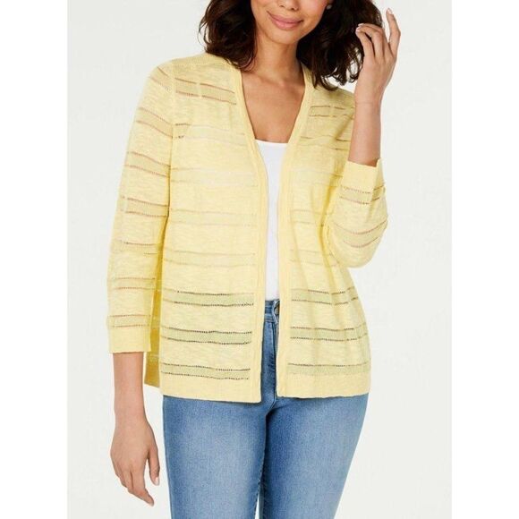 Charter Club Cardigan Sweater Top M Lightweight‎ - Picture 5 of 5